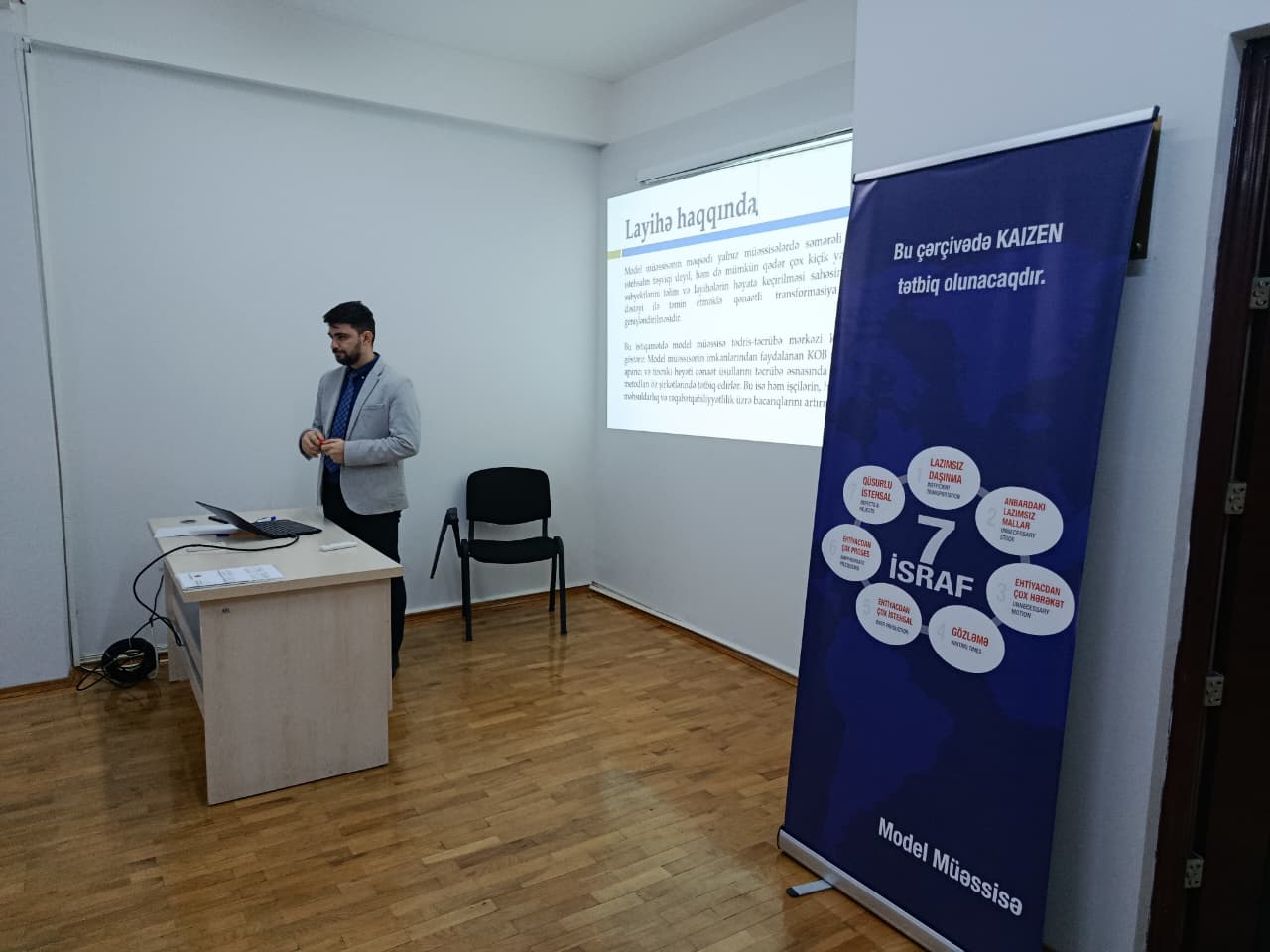 Istehsalat təlimlərinin 1-ci hissəsi keçirilib
