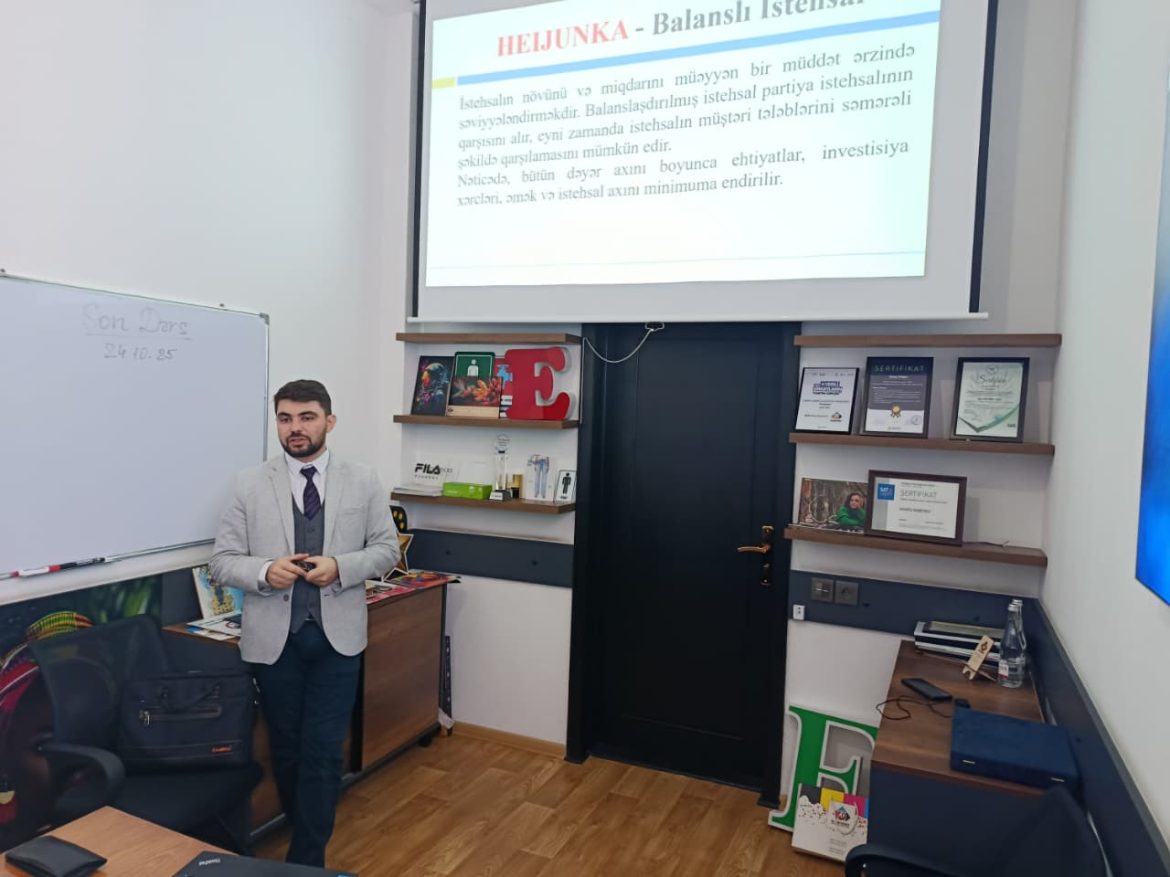 Istehsalat təlimlərinin 3-cü hissəsi keçirilib